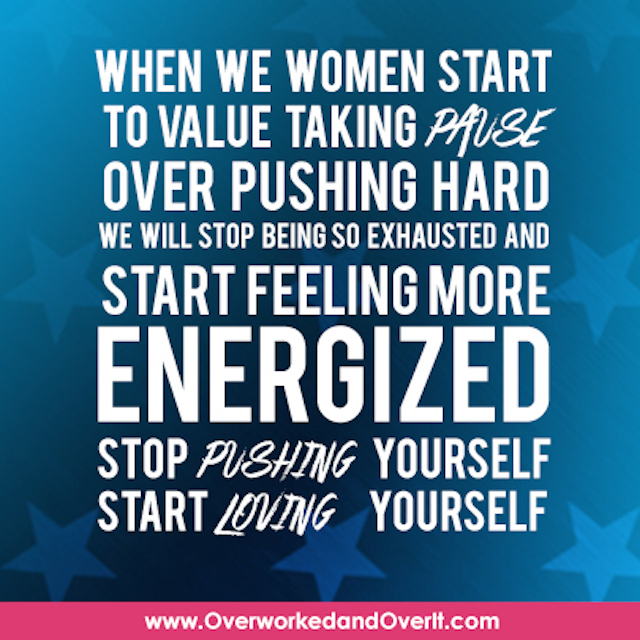 Are You Pushing Yourself Too Hard? Positively Positive Positively Positive